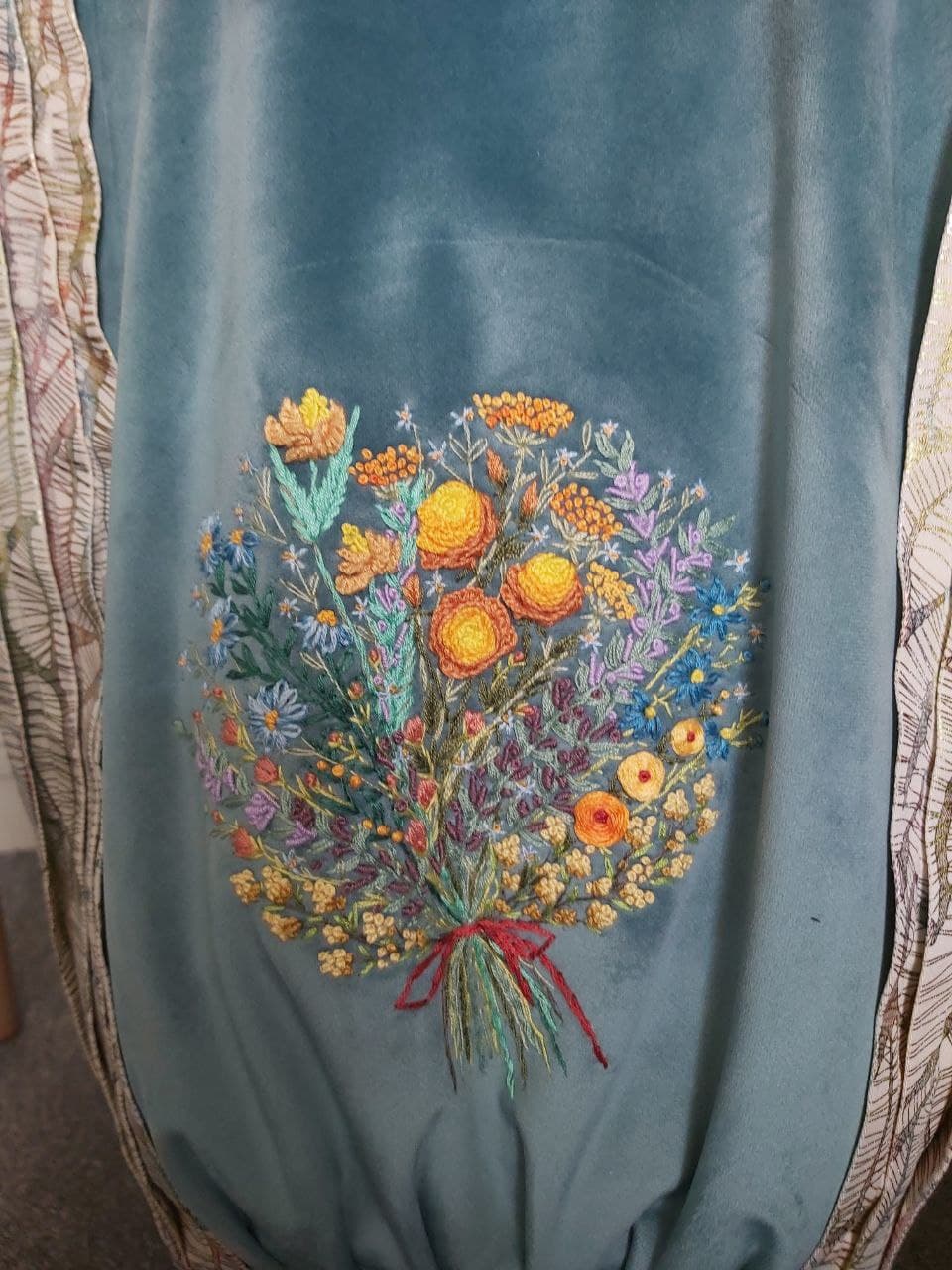 Handmade Light Blue Bag thumbnail 4