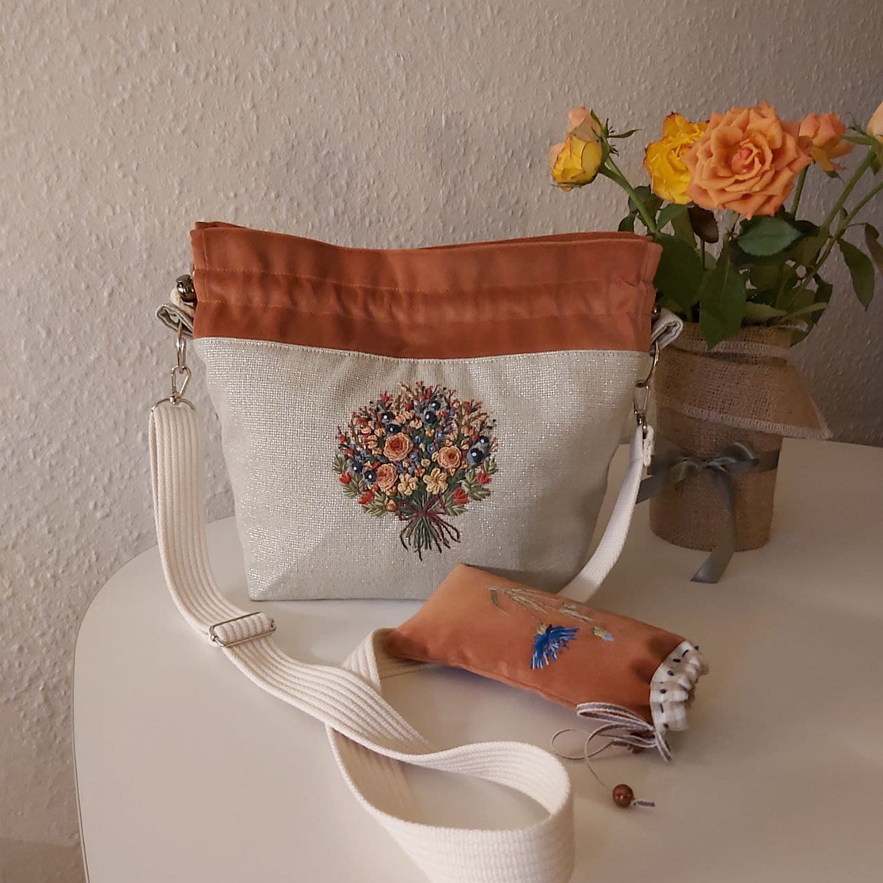 Handmade Orange Bag